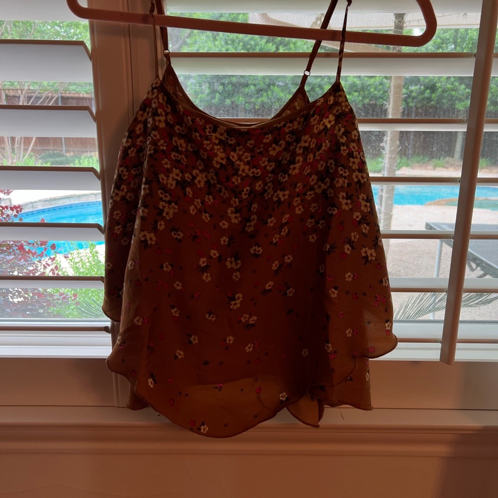 Free People Flower Tank